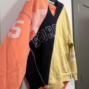 We The Free color block sweatshirt